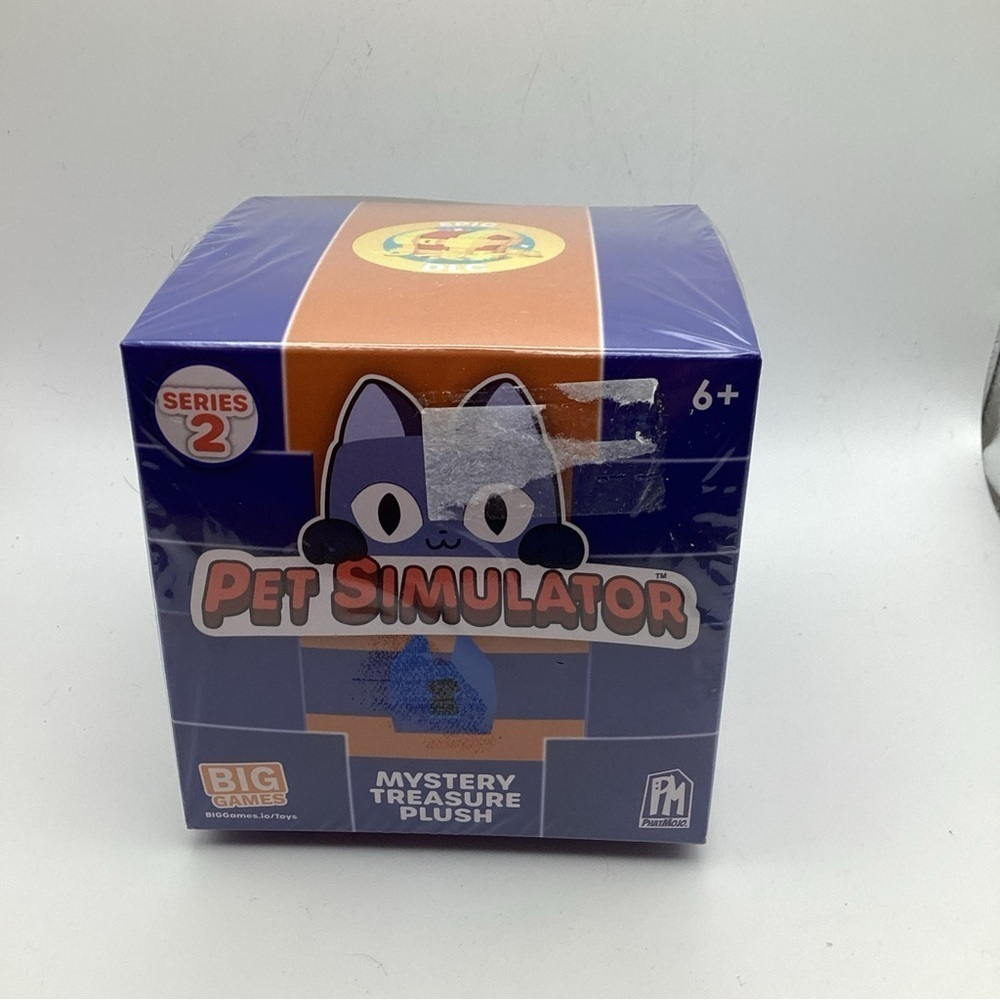 3 x Pet Simulator X Series 2 Mystery Treasure Plush with Epic DLC Code Big Games